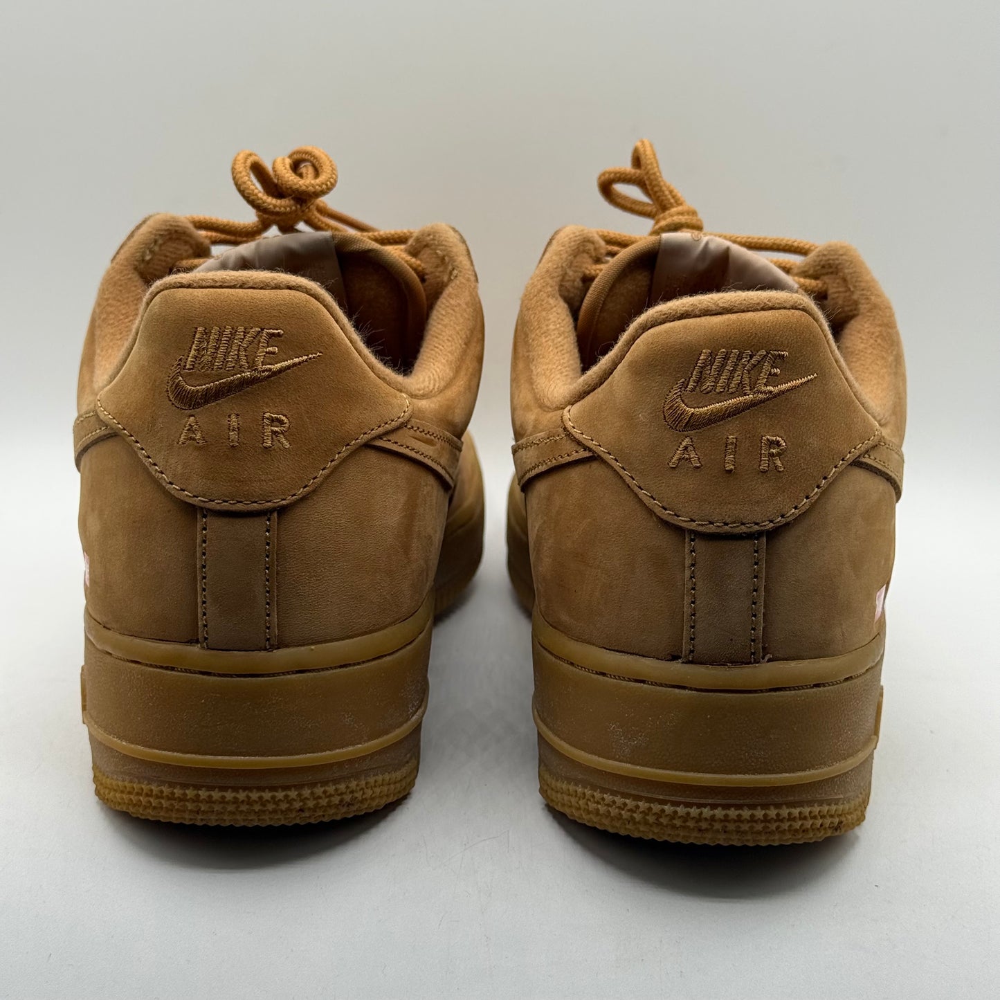 (Used) Nike Air Force 1 Supreme Wheat Size 9