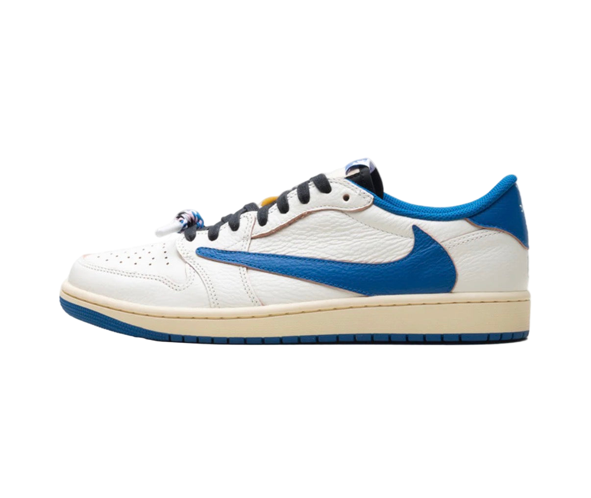 Jordan 1 Low Travis Fragment Sail Military Blue Size 10