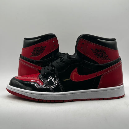 (USED) Jordan 1 High Patent Bred Size 9