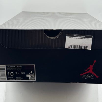 (Used) Jordan 4 Rare Air Size 10