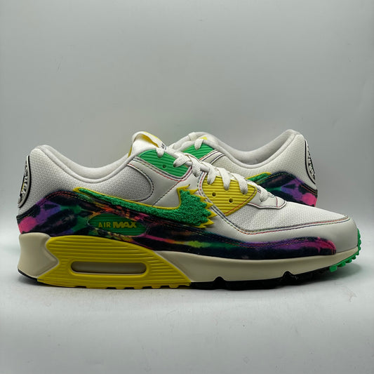 (USED) Nike Air Max 90 Grateful Dead University of Oregon Grateful Ducks Size 14