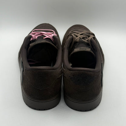(USED) Travis Jordan 1 Low Velvet Brown Size 12