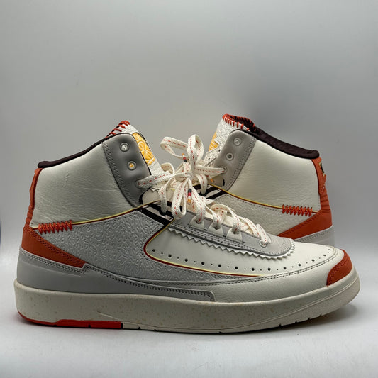 (Used No Box) Jordan 2 Maison Chateau Rouge Size 11