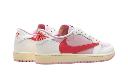 Jordan 1 Retro Low OG SP Travis Scott Sail Tropical Pink