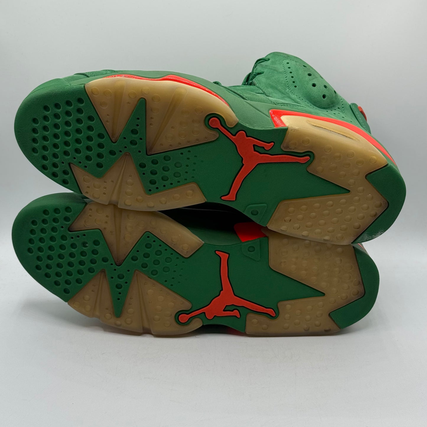 (USED) Jordan 6 Gatorade Green Size 12
