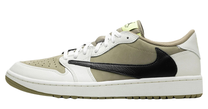 Jordan 1 Low Golf Travis Scott Neutral Olive