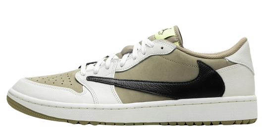 Jordan 1 Low Golf Travis Scott Neutral Olive