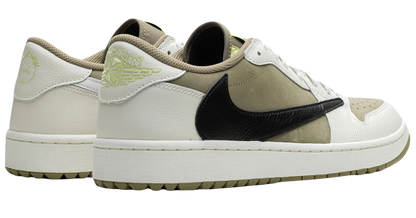 Jordan 1 Low Golf Travis Scott Neutral Olive