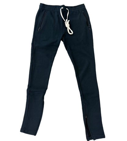 (Used) Fear Of God Essentials Zipper Sweatpants (Black) Size Small