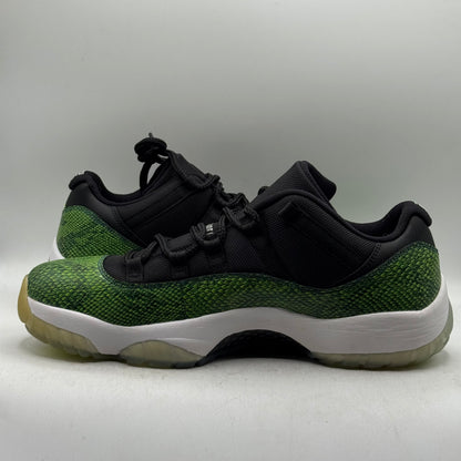 (USED) Jordan 11 Low Green Snakeskin (2014) Size 11.5