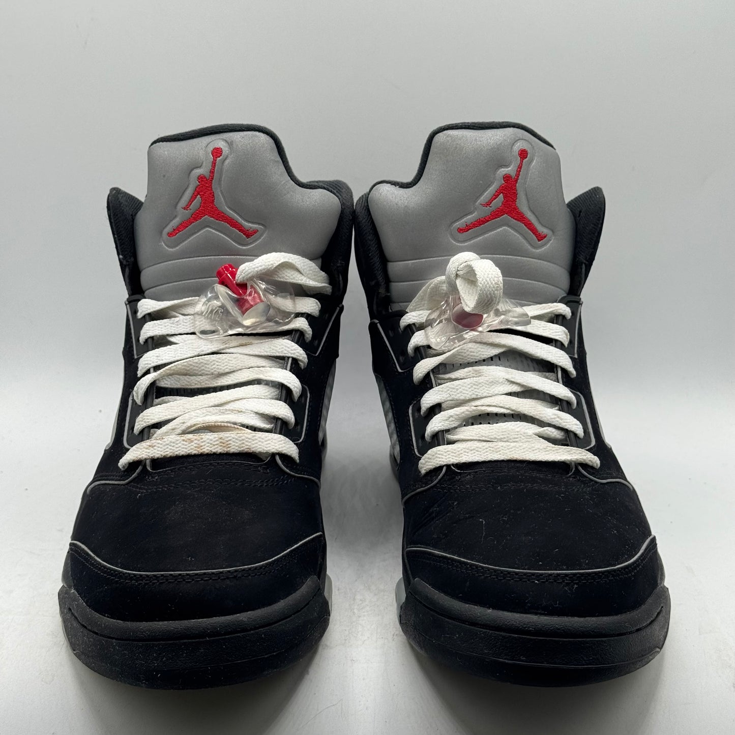 (USED NO BOX) Jordan 5 Black Metallic Reimagined Size 9.5