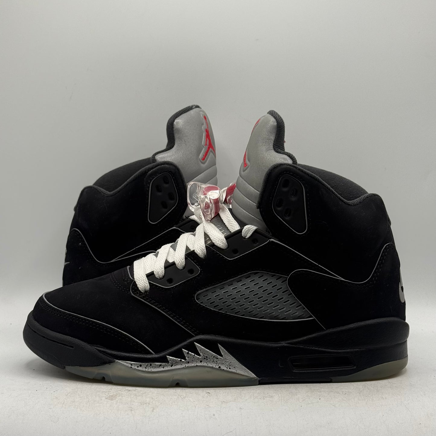 (Used No Box) Jordan 5 Reimagined Black Metallic Size 8.5