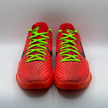 (USED) Nike Kobe 6 Protro Reverse Grinch Size 7.5