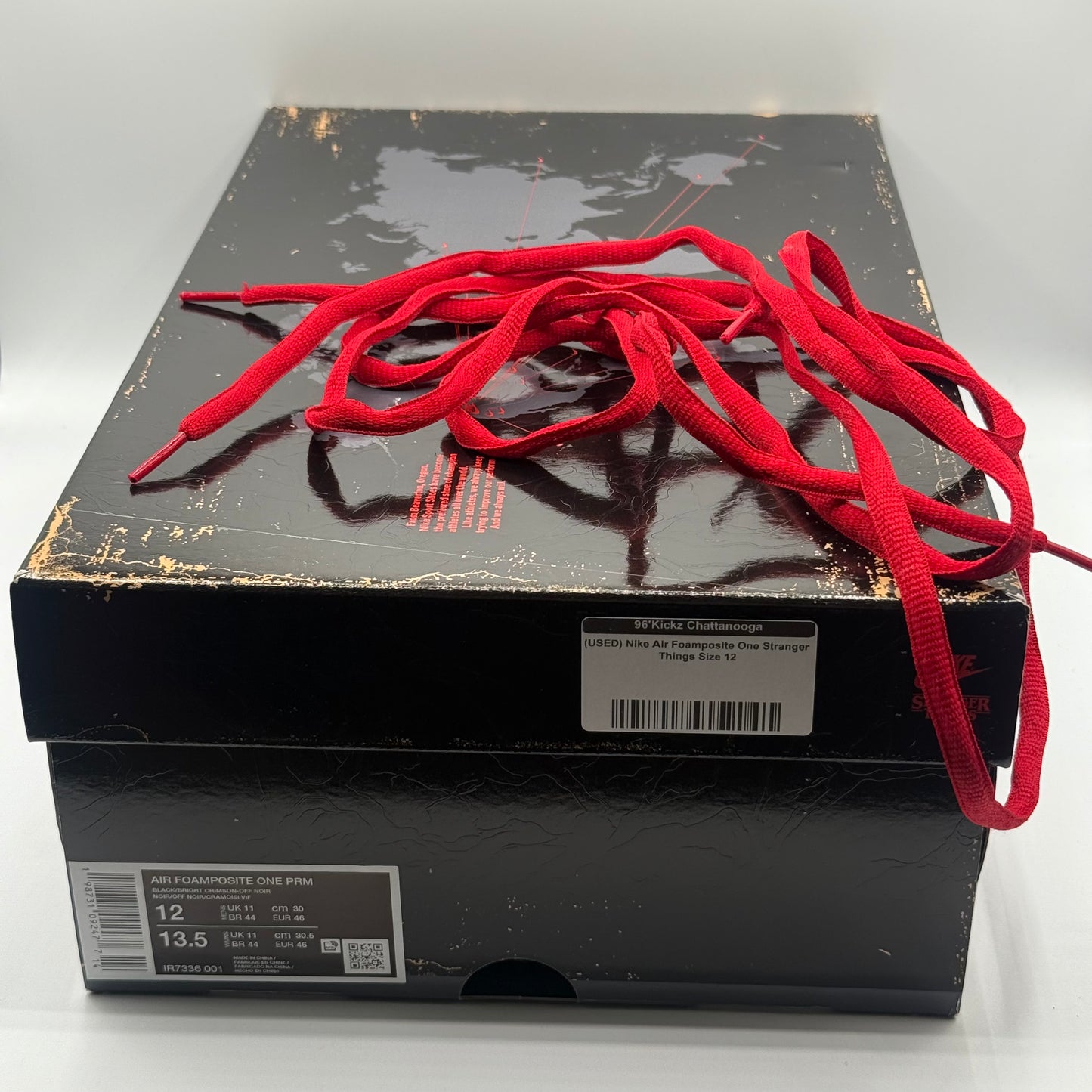 (USED) Nike Air Foamposite One Stranger Things Size 12
