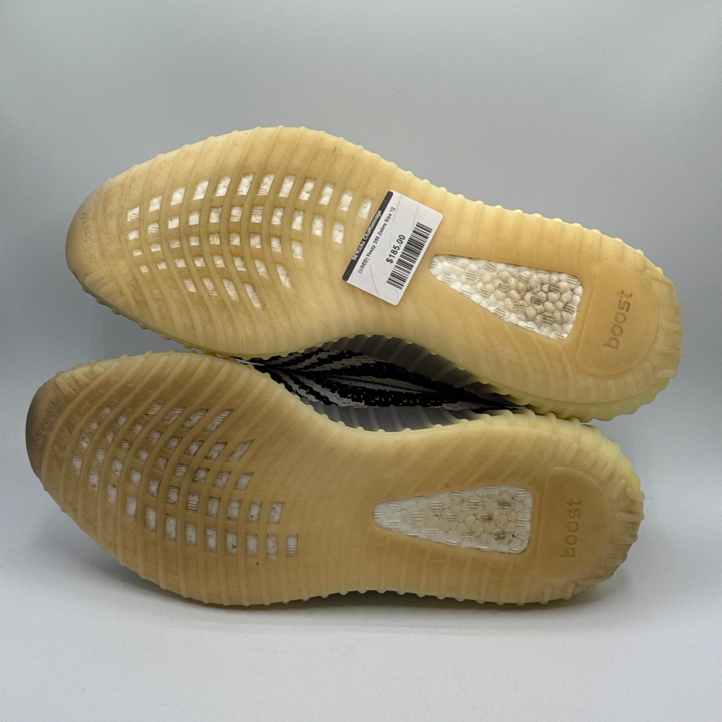 (USED) Yeezy 350 Zebra Size 12