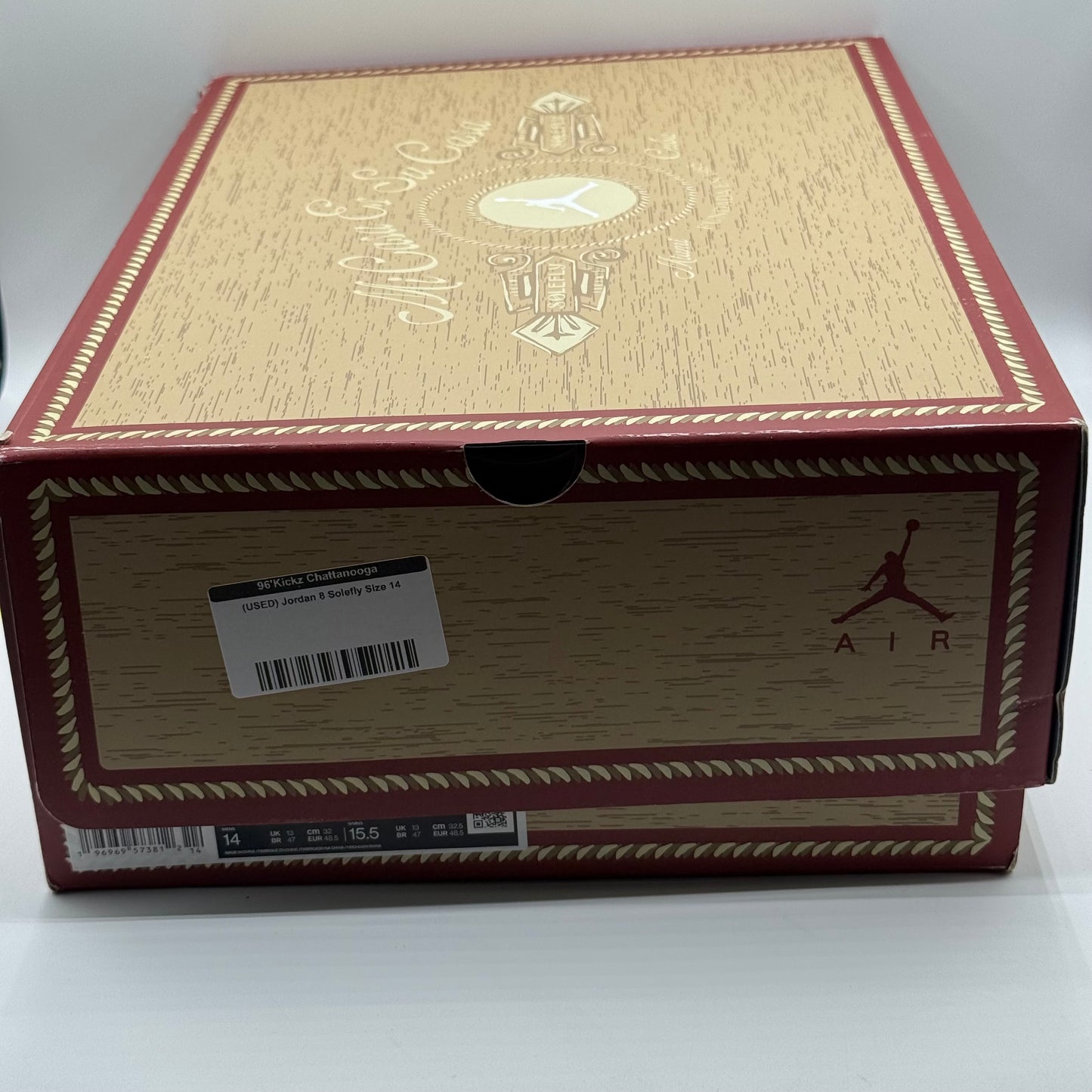 (USED) Jordan 8 Solefly Size 14