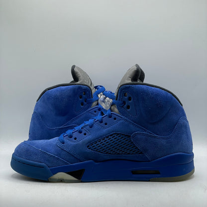 (USED) Jordan 5 Blue Suede Size 10