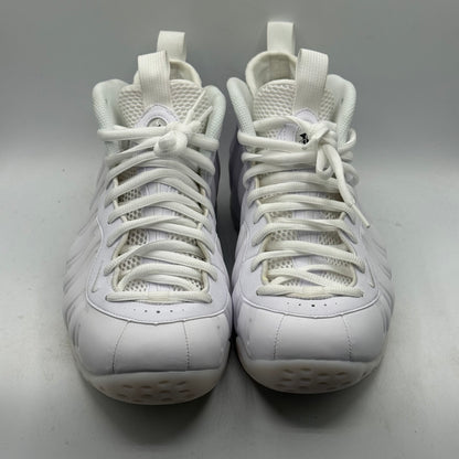 (Worn 1X) Nike Air Foamposite One Triple White Size 9