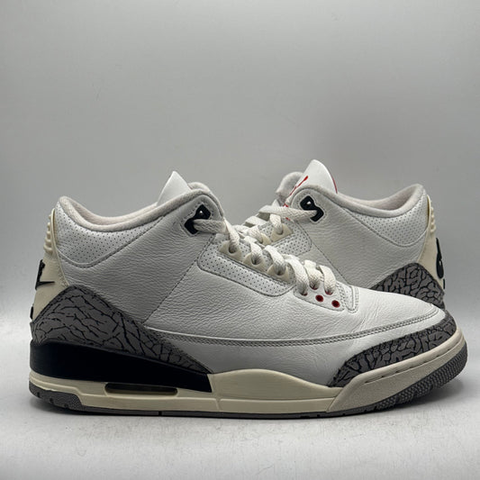 (Used) Jordan 3 White Cement Reimagined Size 10