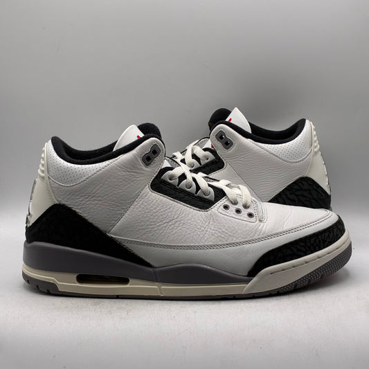 (USED) Jordan 3 Cement Grey Size 10.5