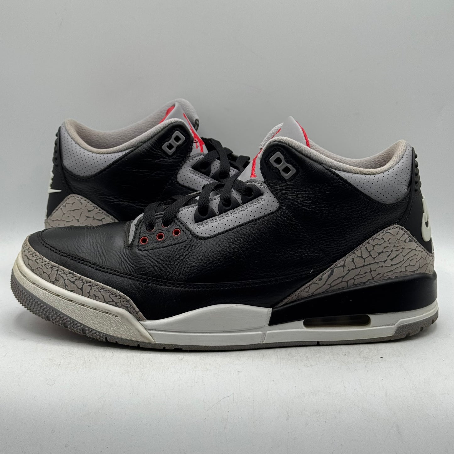 (Used No Box) Jordan 3 Black Cement (2024) Size 11
