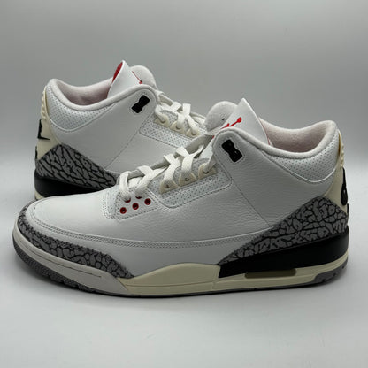 (USED) Jordan 3 White Cement Reimagined Size 11