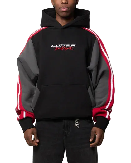 Loiter Hunter Patchwork Hoodie
