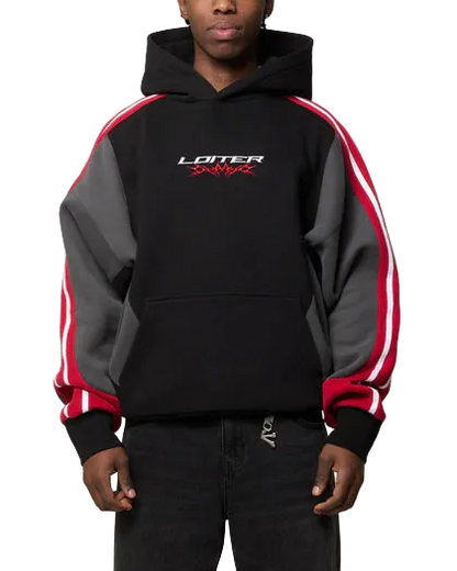 Loiter Hunter Patchwork Hoodie