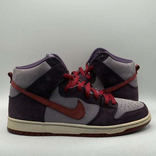 (Used Rep Box) Nike SB Dunk High Daybreak Plum Size 12