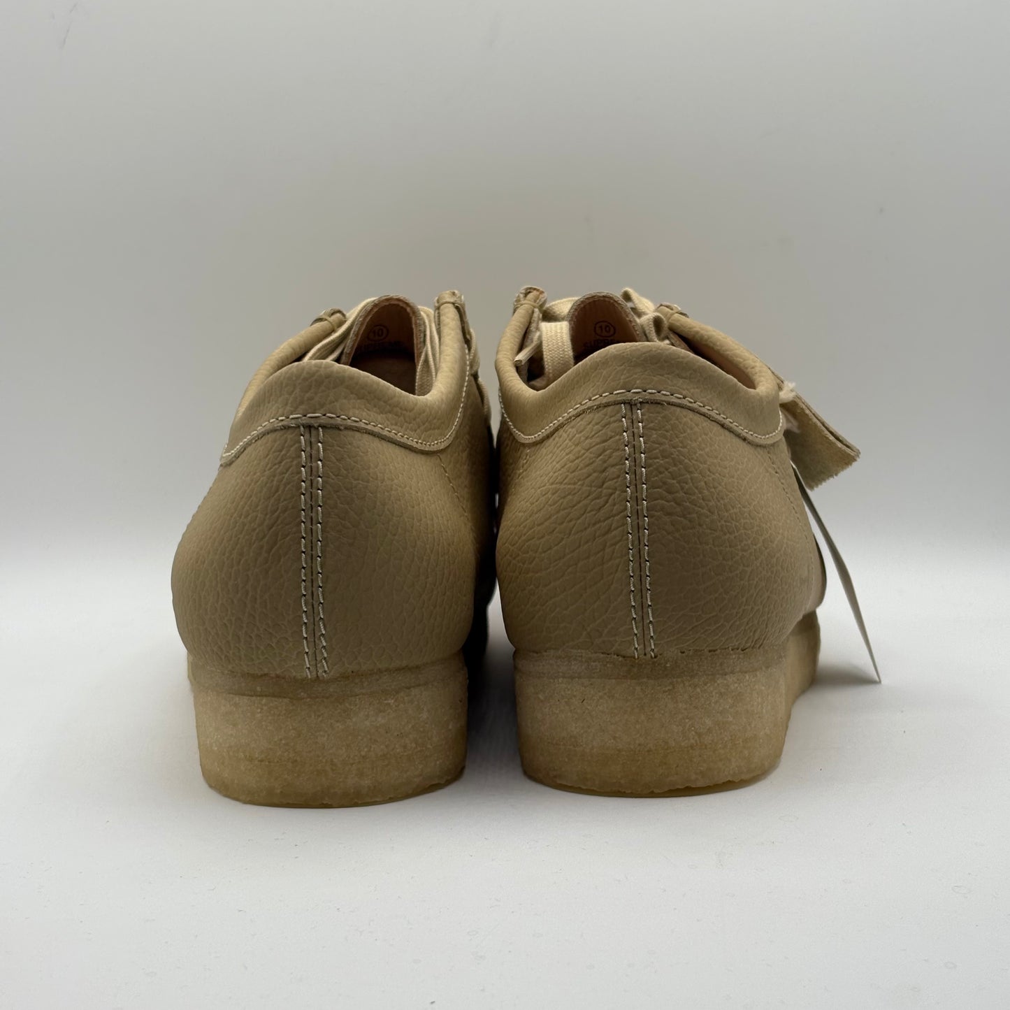 Clarks Original Wallabee Supreme Natural Reflective Size 10