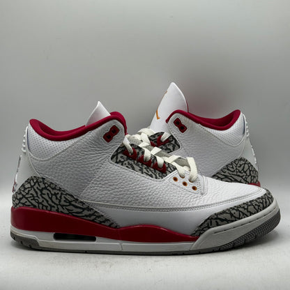 (Used) Jordan 3 Cardinal Size 10.5