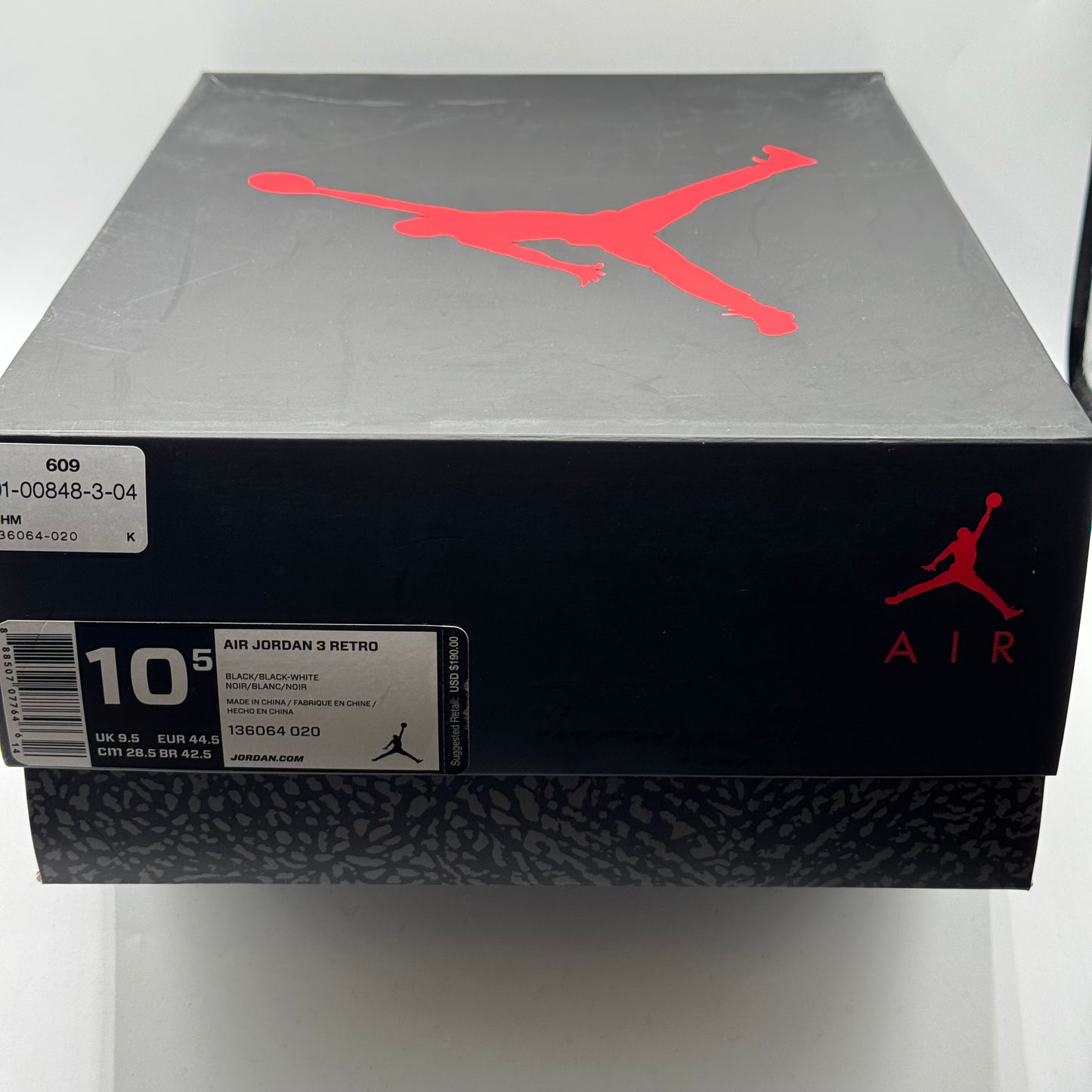 (USED) Jordan 3 Cyber Monday Size 10.5