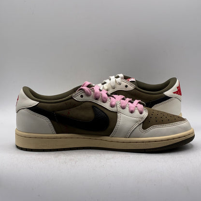 (USED REP BOX) Jordan 1 Low Travis Scott Medium Olive Size 7.5
