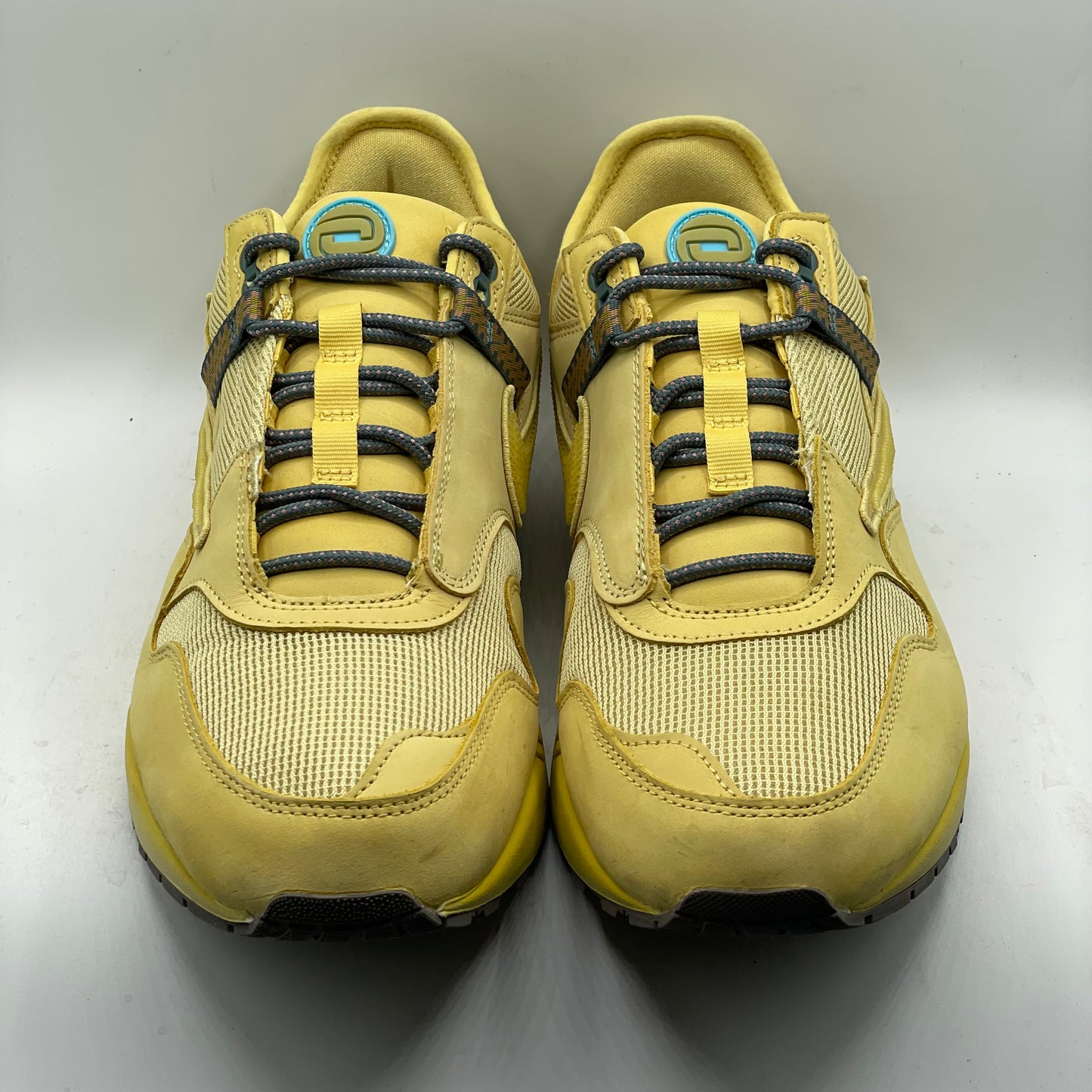 (USED) Nike Air Max 1 Travis Scott Cactus Jack Saturn Gold Size 14