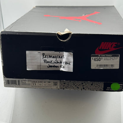 (USED) Jordan 5 Black Metallic Reimagined Size 11