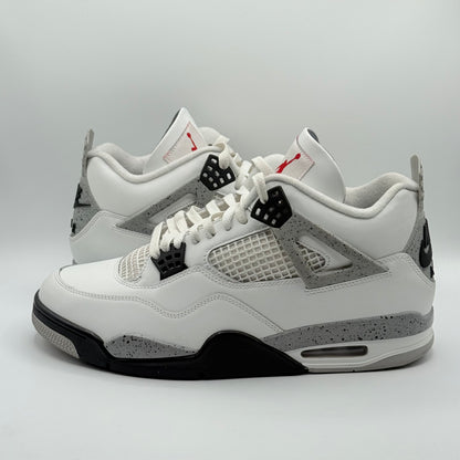 (USED) Jordan 4 White Cement Size 11.5
