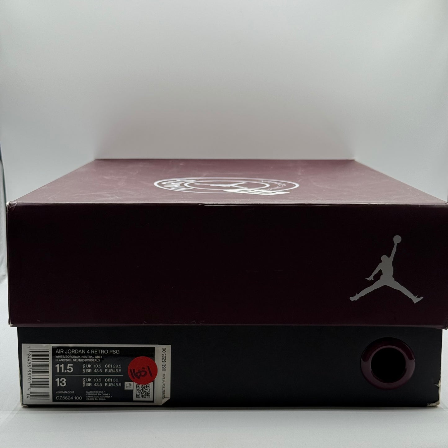 (USED) Jordan 4 PSG Size 11.5