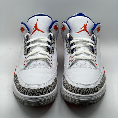 (USED) Jordan 3 Knicks Size 10