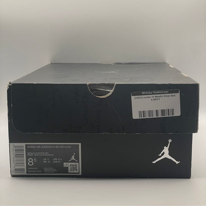 (USED) Jordan 14 Metallic Silver Size 8.5W/7Y