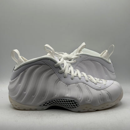(Worn 1X) Nike Air Foamposite One Triple White Size 9
