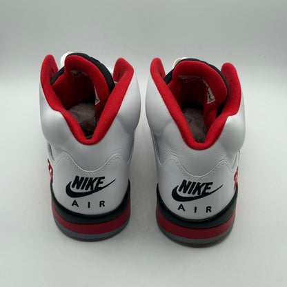 (USED) Jordan 5 Fire Red Black Tongue Size 10.5