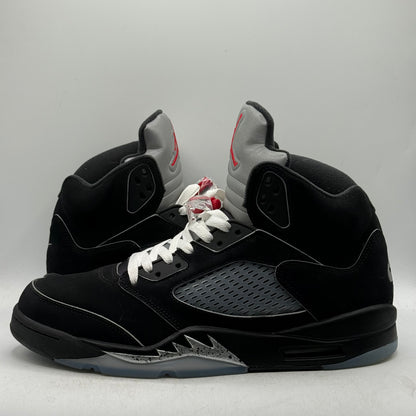 (USED) Jordan 5 Black Metallic Reimagined Size 12.5