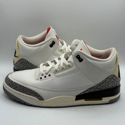 (USED) Jordan 3 White Cement Reimagined Size 11.5