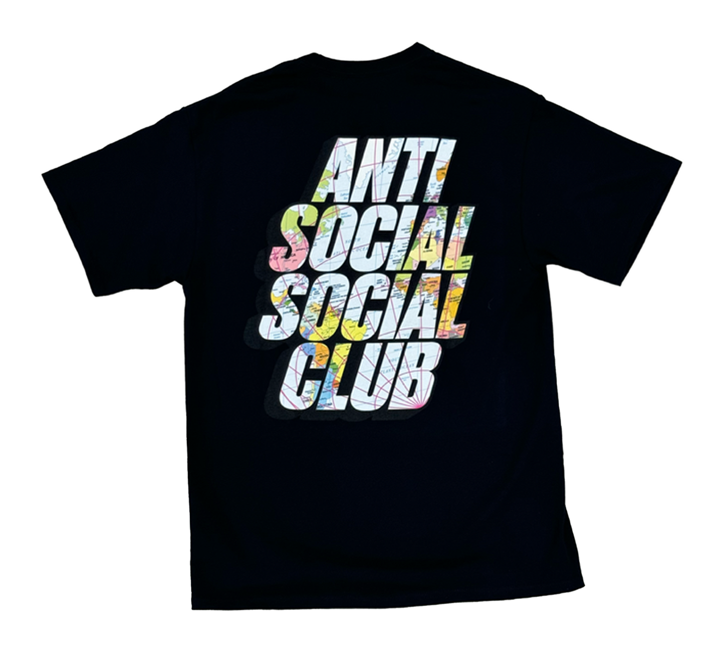 Anti Social Club Drop A Pin T-Shirt (Black)