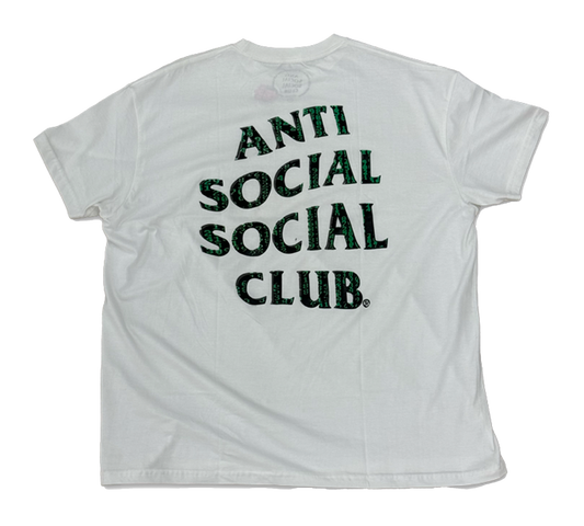 Anti Social Club Glitch T-Shirt (White)