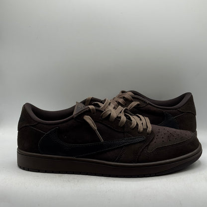 (USED) Jordan 1 Low Travis Scott Velvet Brown Size 12