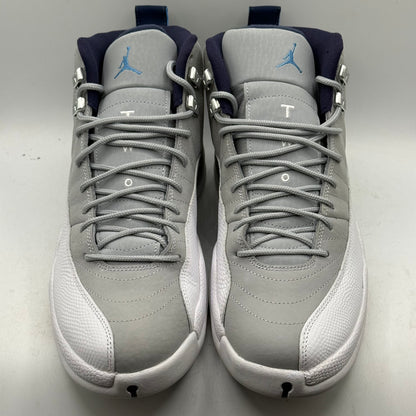 (Used) Jordan 12 Grey University Blue Size 9.5