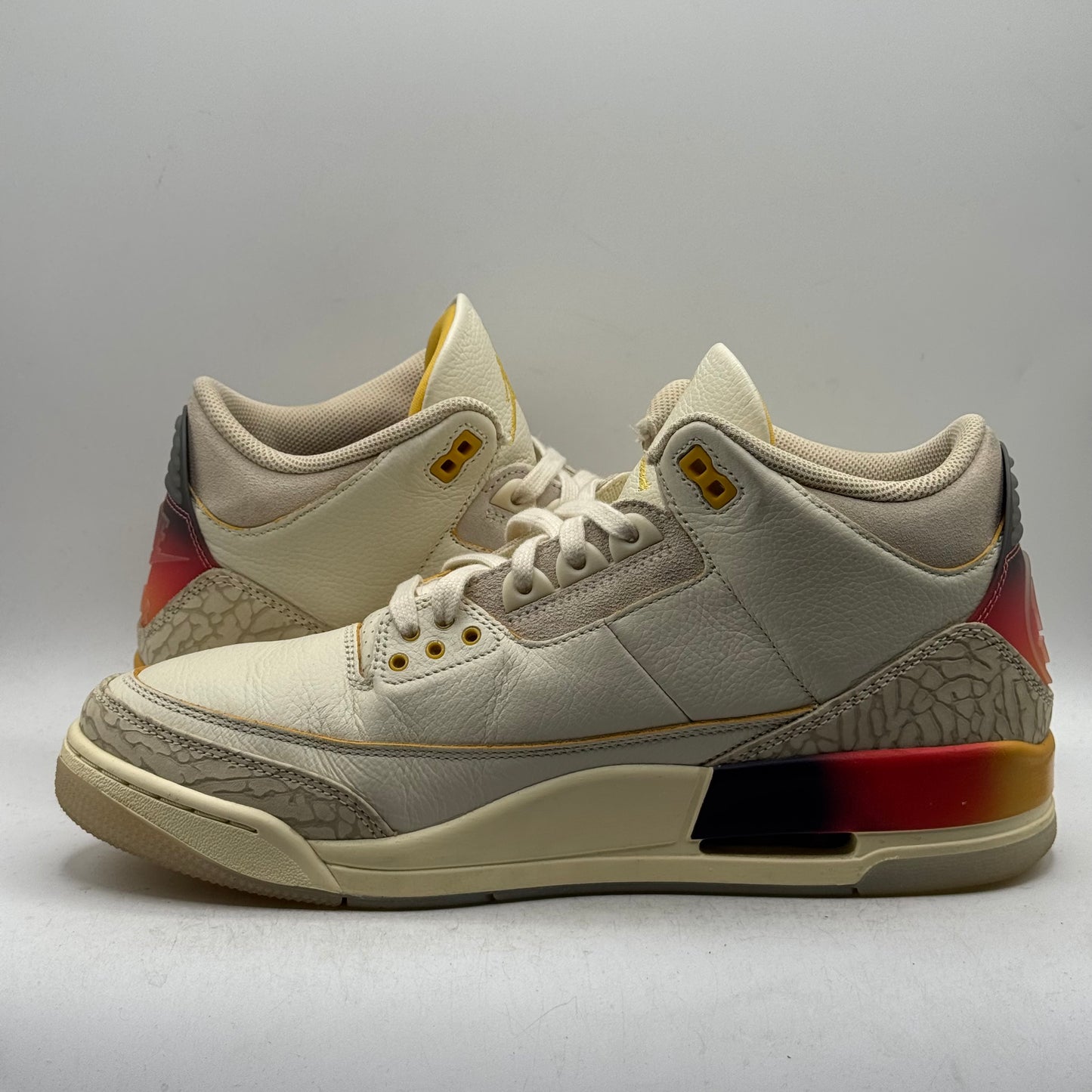 (Used No Box) Jordan 3 J Balvin Sunset Medallion Size 11