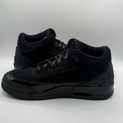 (USED) Jordan 3 Black Cat Size 12