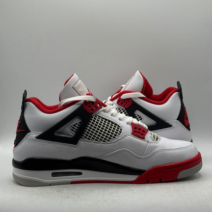 (USED REP BOX) Jordan 4 Fire Red Size 9.5